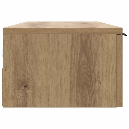 Wall Cabinet Artisan Oak 102x30x20 cm Engineered Wood