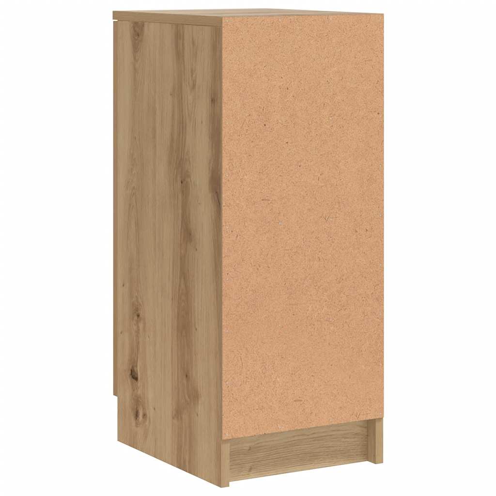 Shoe Cabinet Artisan Oak 29.5x35x70 cm Engineered Wood