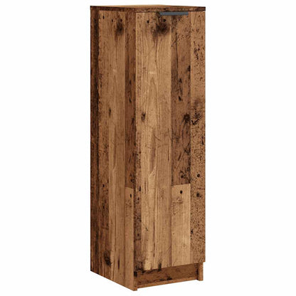 Shoe Cabinet Old Wood 29,5x35x100,5 cm Engineered Wood