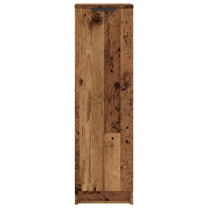 Shoe Cabinet Old Wood 29,5x35x100,5 cm Engineered Wood