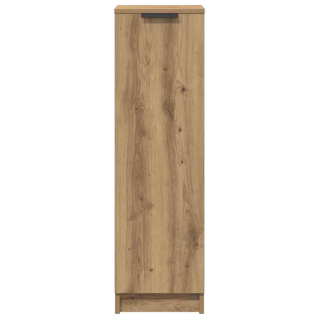 Shoe Cabinet Artisan Oak 29,5x35x100,5 cm Engineered Wood