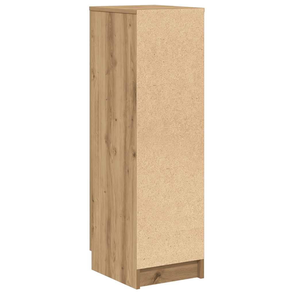 Shoe Cabinet Artisan Oak 29,5x35x100,5 cm Engineered Wood