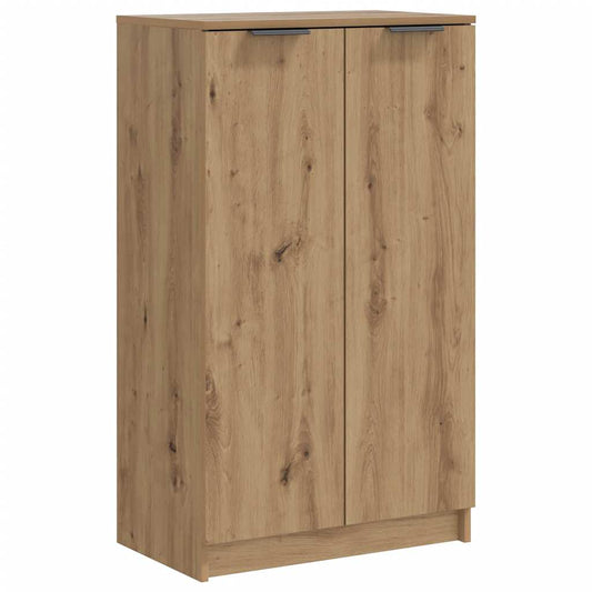 Shoe Cabinet Artisian Oak 59x35x100,5 cm Engineered Wood