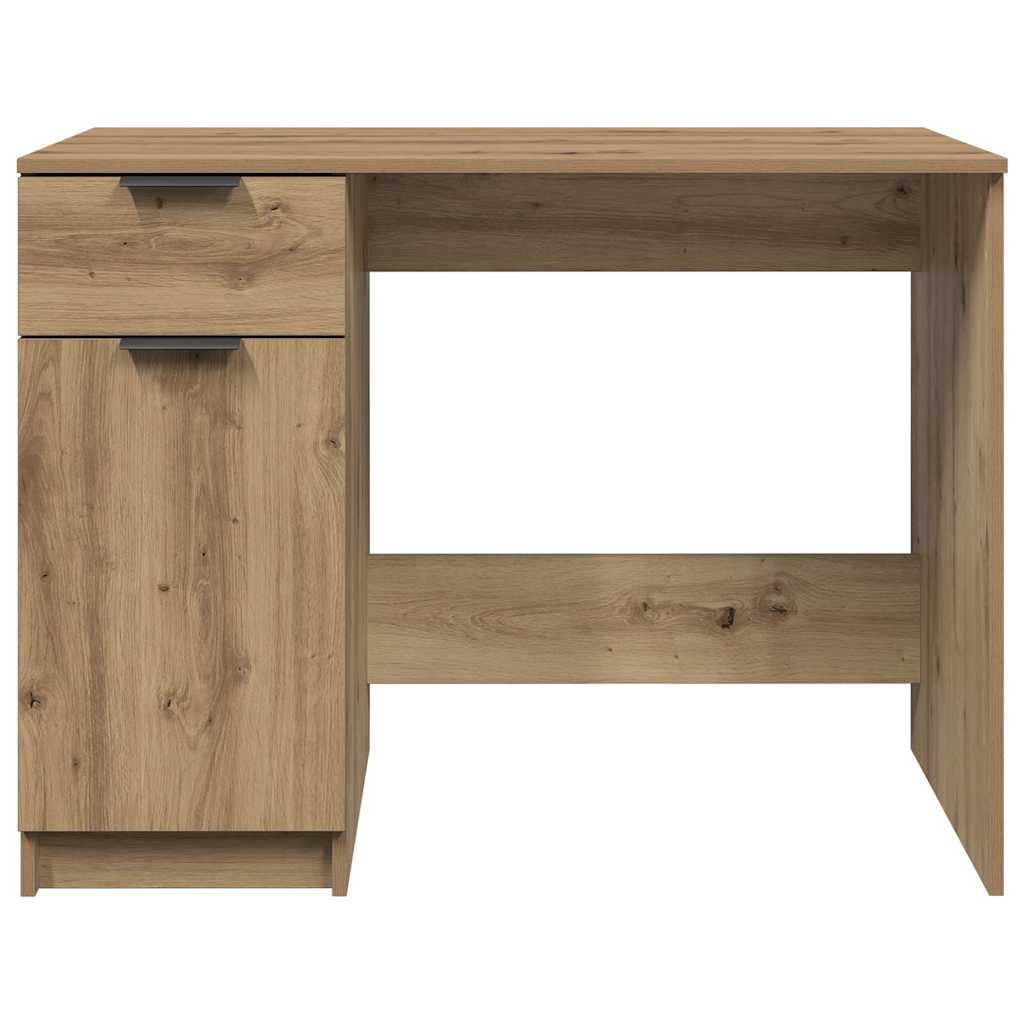 Desk Artisan Oak 100x50x75 cm Engineered Wood