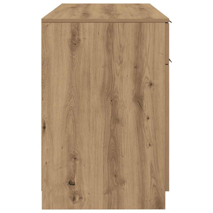 Desk Artisan Oak 100x50x75 cm Engineered Wood
