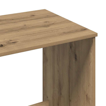 Desk Artisan Oak 100x50x75 cm Engineered Wood