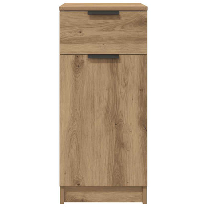 Desk Cabinet Artisan Oak 33x50x75 cm Engineered Wood