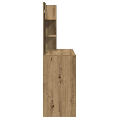 Dressing Table with Mirror Artisan Oak 74,5x40x141 cm