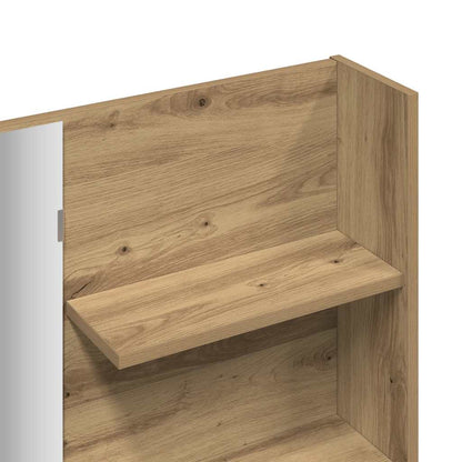 Dressing Table with Mirror Artisan Oak 74.5x40x141 cm