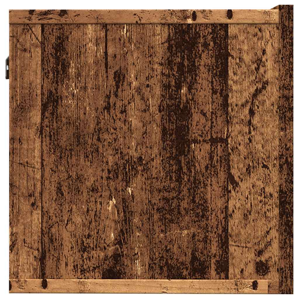 TV Cabinets Wall-mounted 2 pcs Old Wood 80x30x30 cm