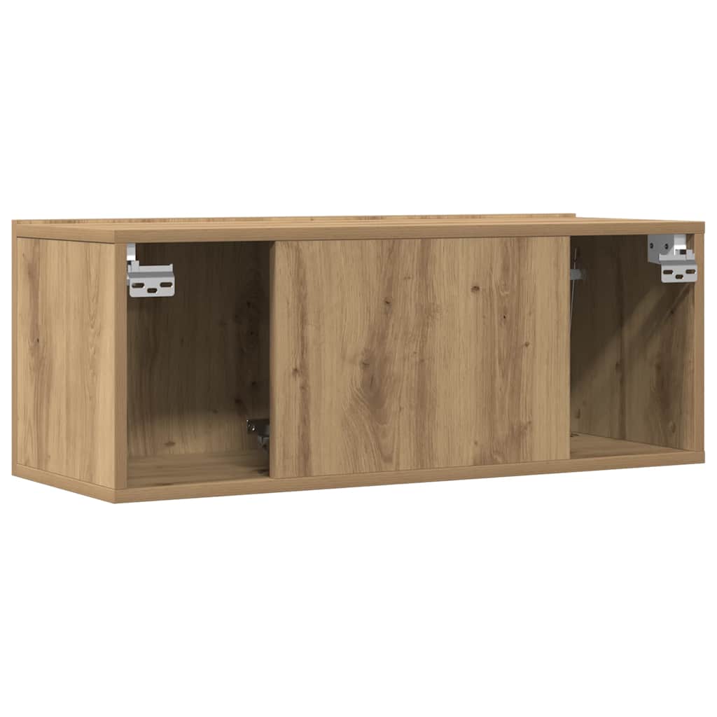 TV Cabinets Wall-mounted 2 pcs Artisian Oak 80x30x30 cm