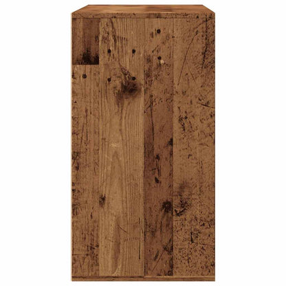 Cosmetic Cabinet Old Wood 80x40x75 cm Engineered Wood