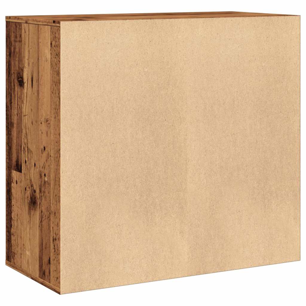Cosmetic Cabinet Old Wood 80x40x75 cm Engineered Wood