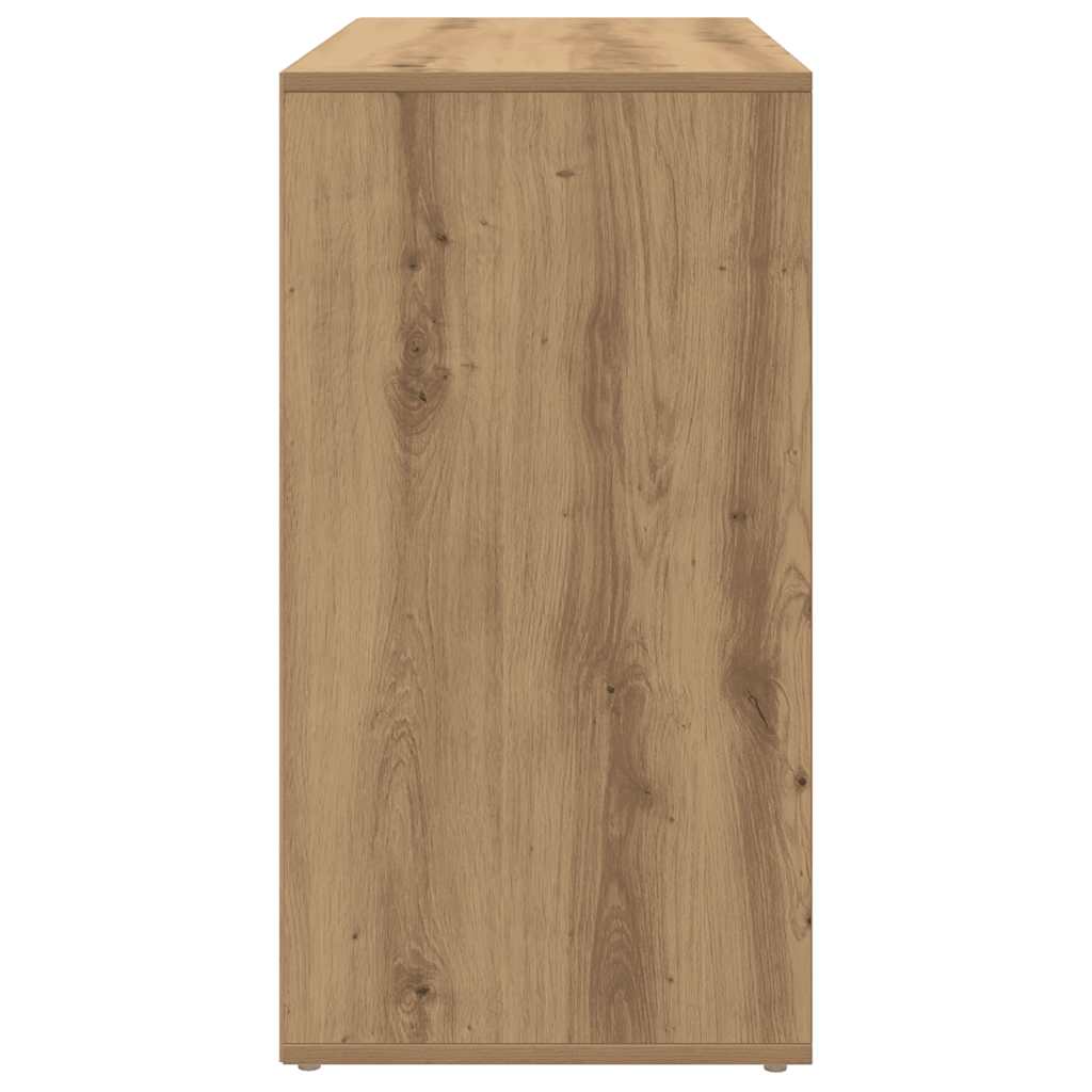 Cosmetic Cabinet Artisan Oak 80x40x75 cm Engineered Wood