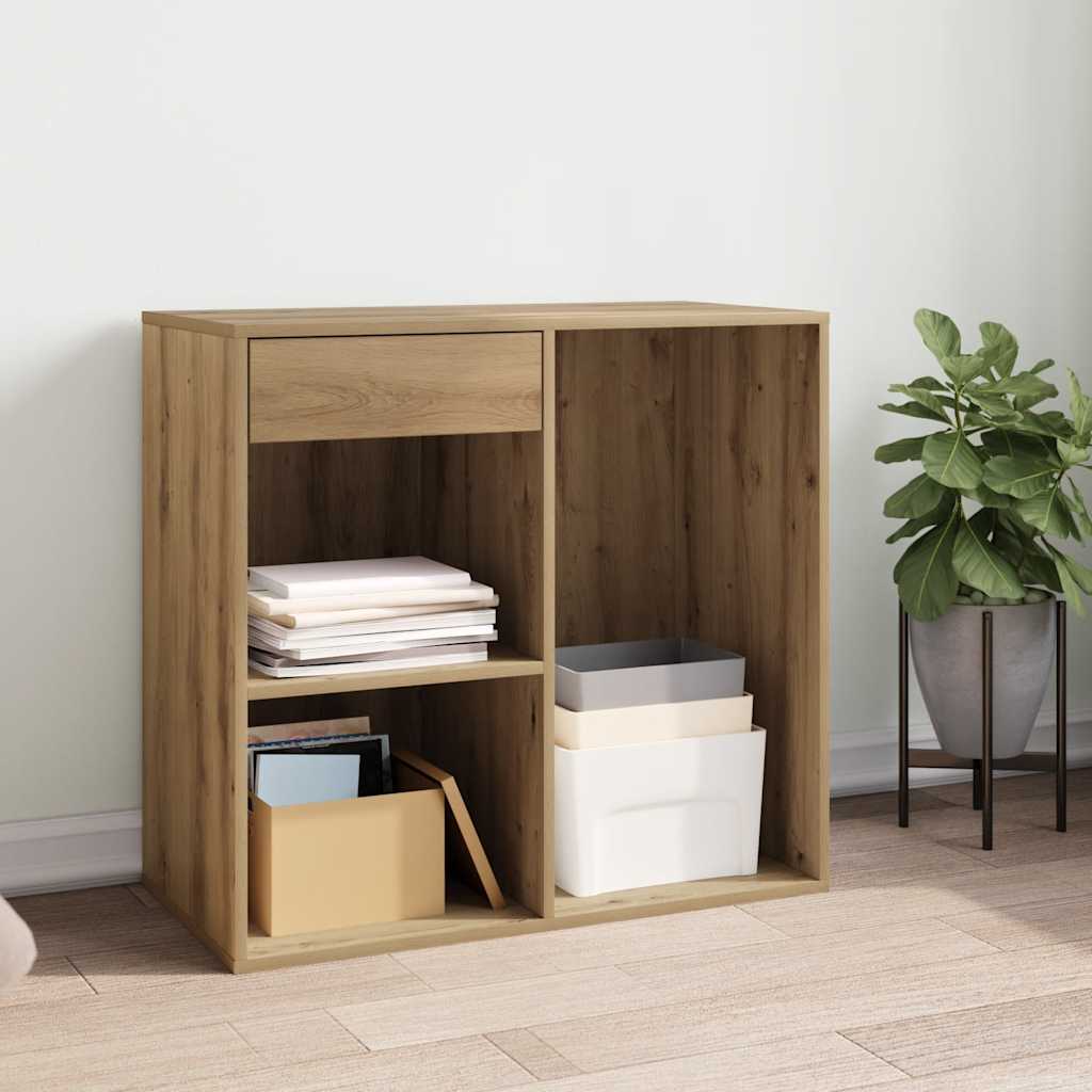 Cosmetic Cabinet Artisan Oak 80x40x75 cm Engineered Wood