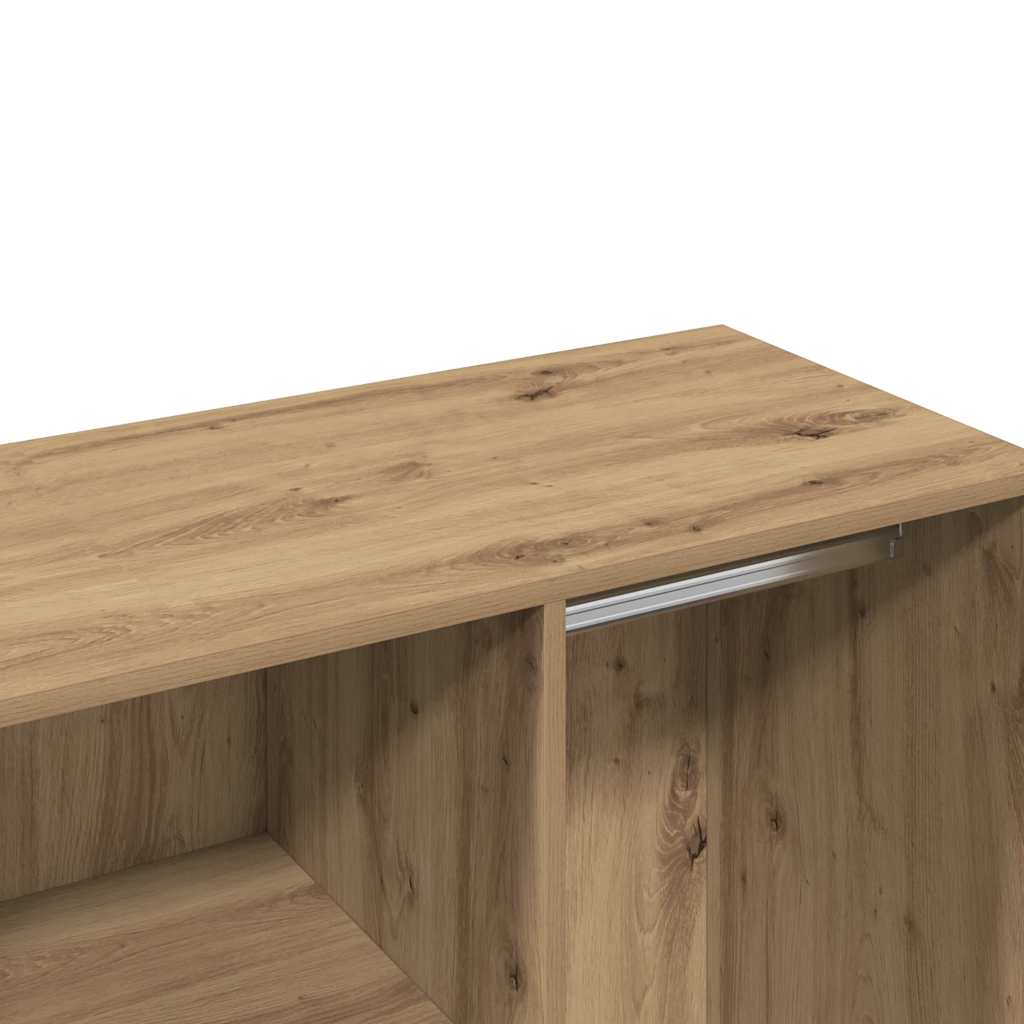 Dressing Cabinet Artisan oak 80x40x65 cm Engineered Wood