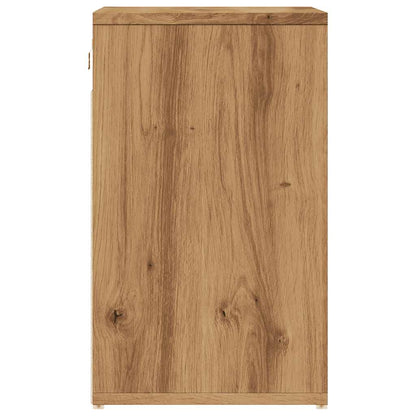 Shoe Cabinet Artisan Oak 52x30x50 cm