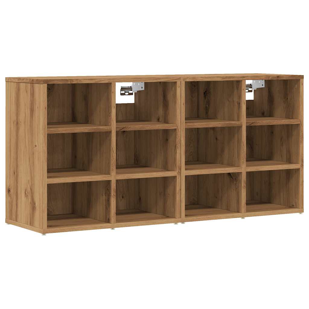 Shoe Cabinets 2 pcs Artisan Oak 52x30x50 cm