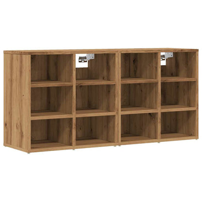 Shoe Cabinets 2 pcs Artisan Oak 52x30x50 cm