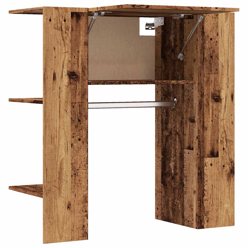 Hallway Cabinet Old Wood 97.5x37x99 cm Engineered Wood