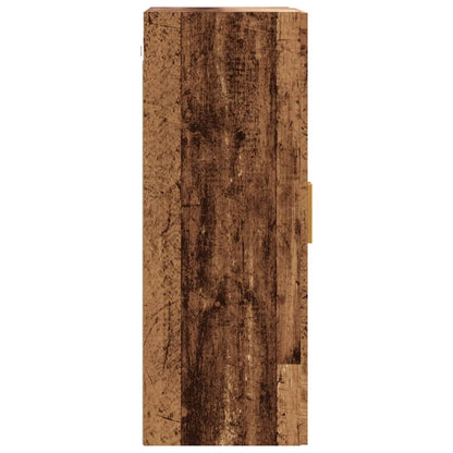 Hanging Wall Cabinet Old Wood 69.5x34x90 cm