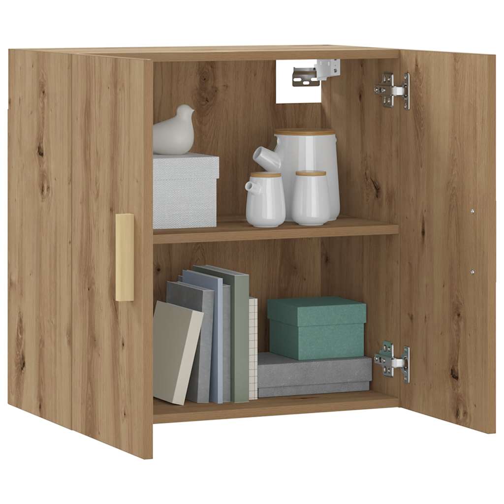 Wall Cabinet Artisan Oak 60x31x60 cm Engineered Wood