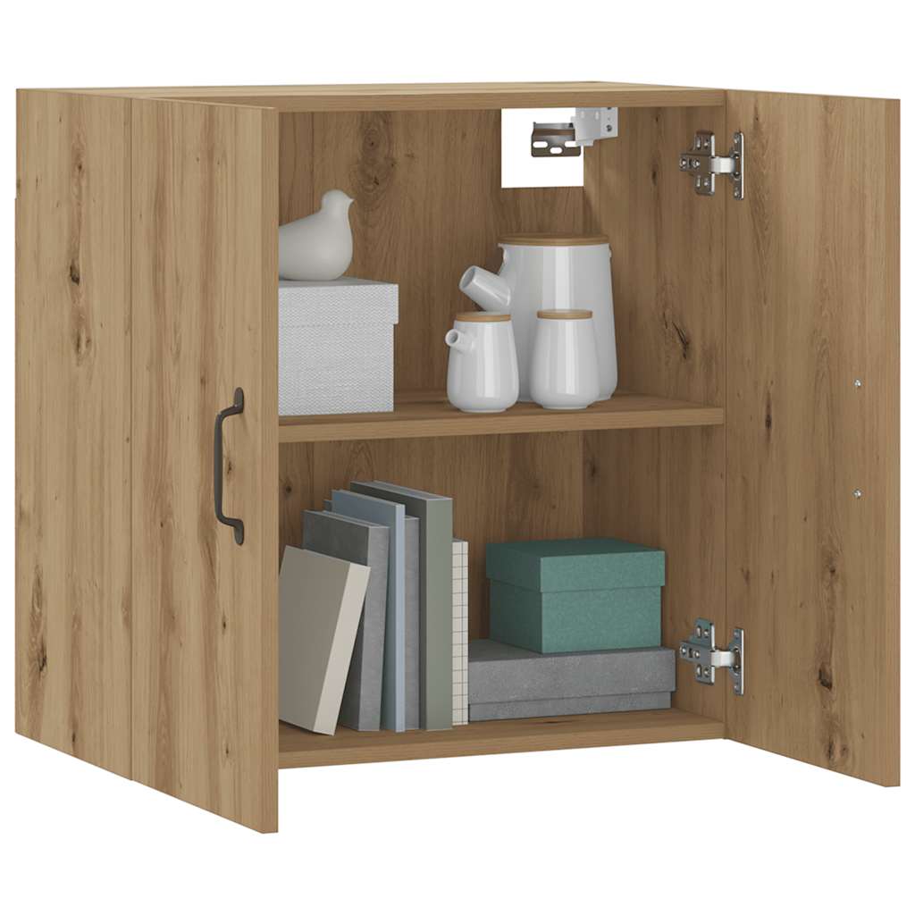 Wall Cabinet Artisan Oak 60x31x60 cm Engineered Wood
