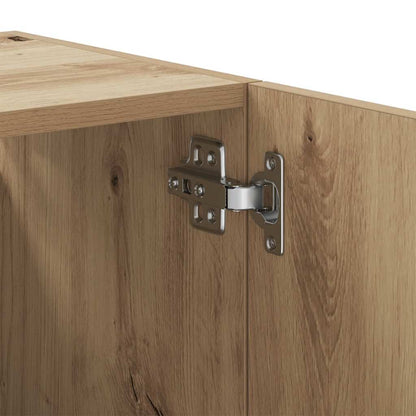 Wall Cabinet Artisan Oak 60x31x60 cm Engineered Wood