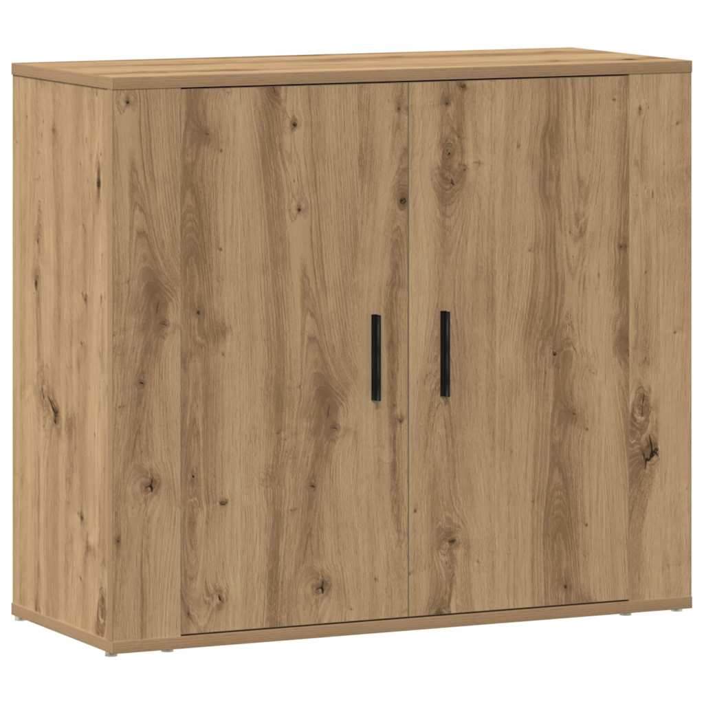 Sideboard Artisian Oak 80x33x70 cm Engineered Wood