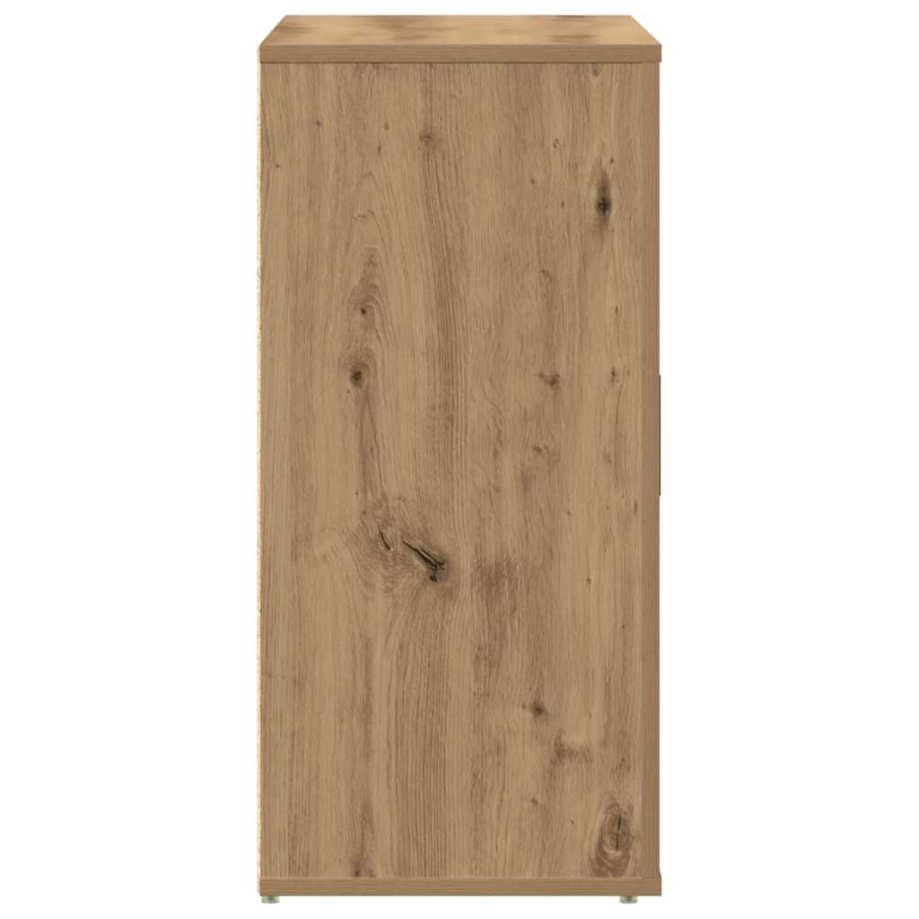 Sideboard Artisian Oak 80x33x70 cm Engineered Wood