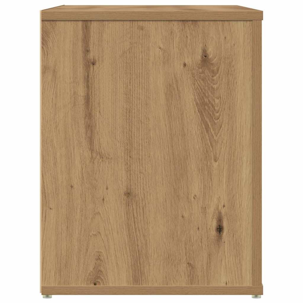 Shoe Bench Artisan Oak 100x35x45 cm Engineered Wood