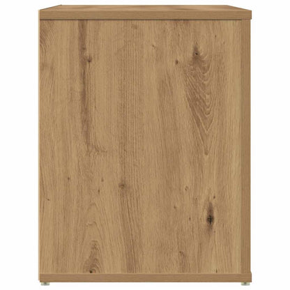 Shoe Bench Artisan Oak 100x35x45 cm Engineered Wood