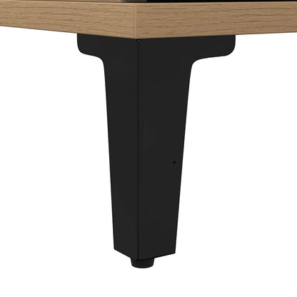 Bathroom Cabinet Artisan Oak 30x30x190 cm Engineered Wood