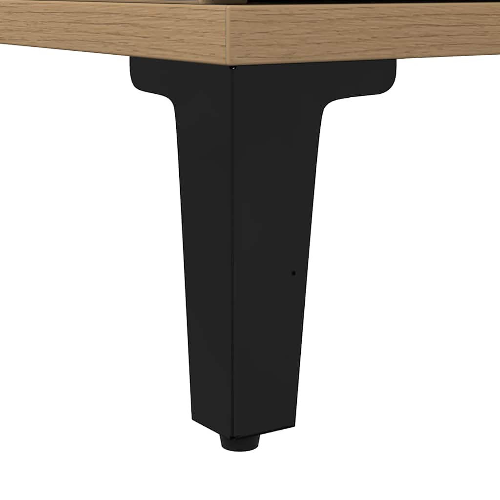 Bathroom Cabinet Artisan Oak 30x30x100 cm Engineered Wood