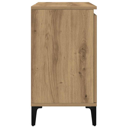 Sink Cabinet Artisan Oak 58x33x60 cm Engineered Wood