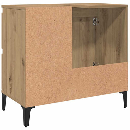 Sink Cabinet Artisan Oak 65x33x60 cm Engineered Wood