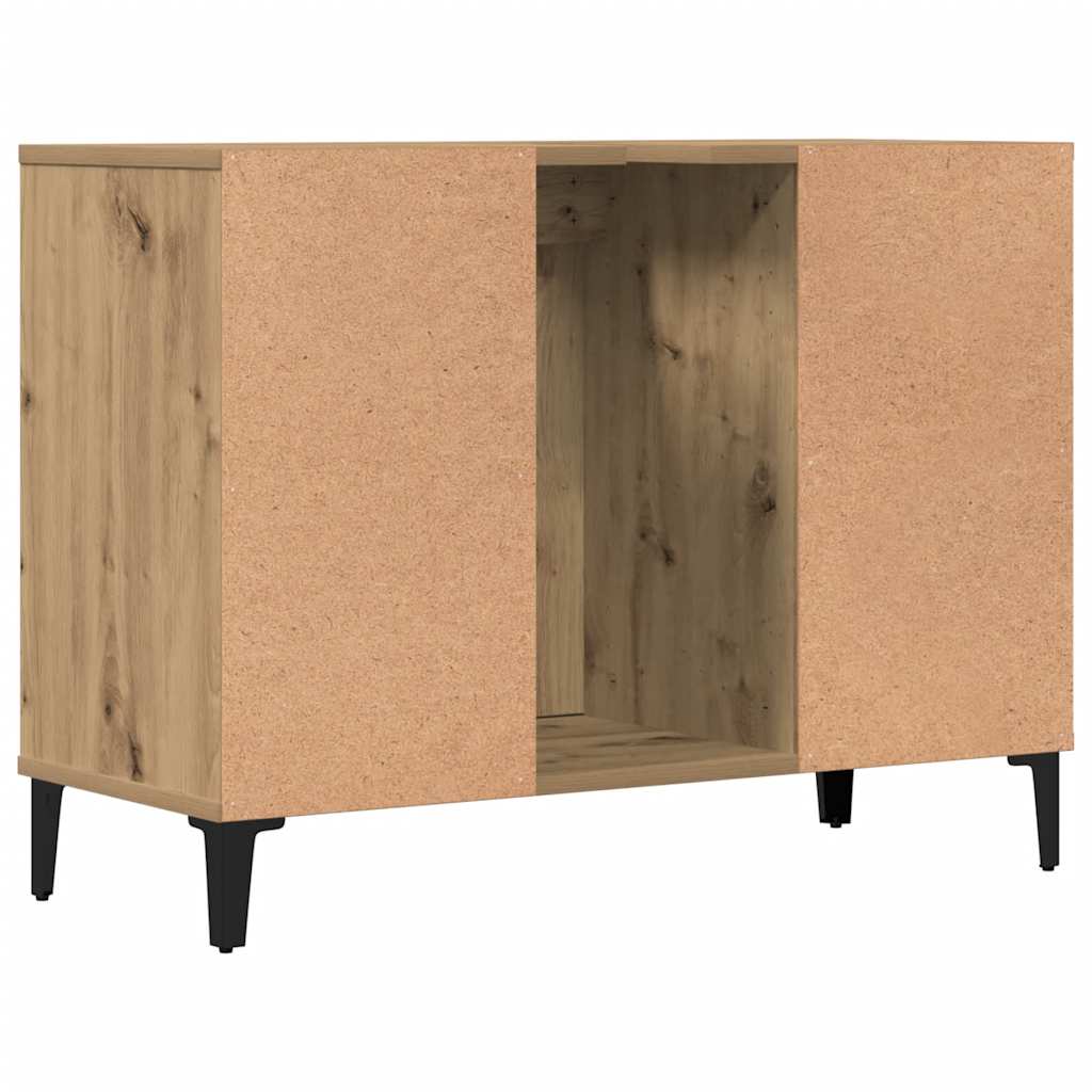 Sink Cabinet Artisan Oak 80x33x60 cm Engineered Wood