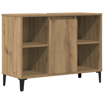 Sink Cabinet Artisan Oak 80x33x60 cm Engineered Wood