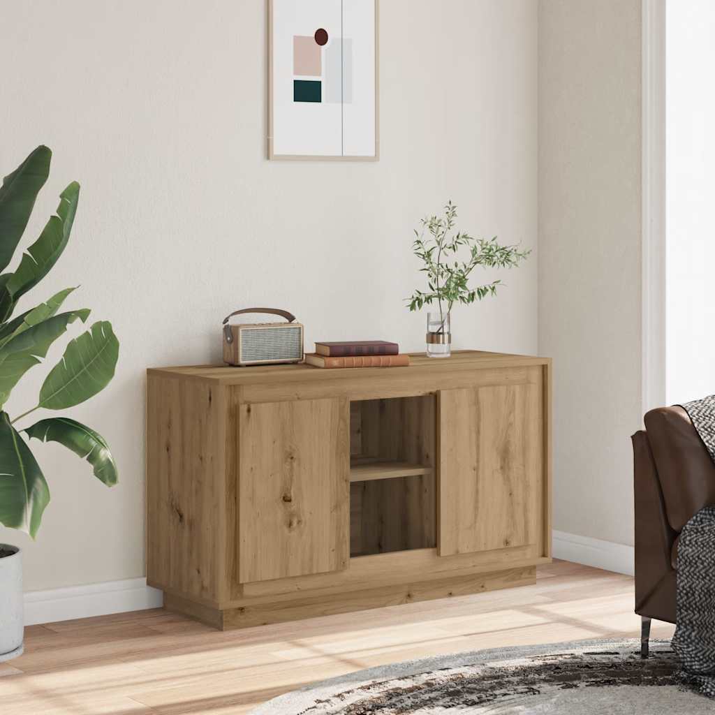 Sideboard Artisan Oak 102x35x60 cm Engineered Wood
