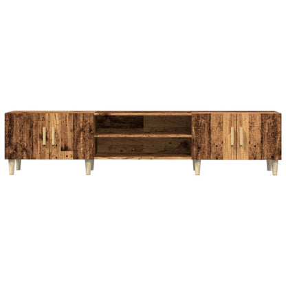 TV Cabinet Old Wood 180x31,5x40 cm Engineered Wood
