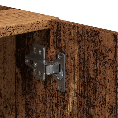 TV Cabinet Old Wood 180x31,5x40 cm Engineered Wood