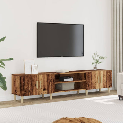 TV Cabinet Old Wood 180x31,5x40 cm Engineered Wood