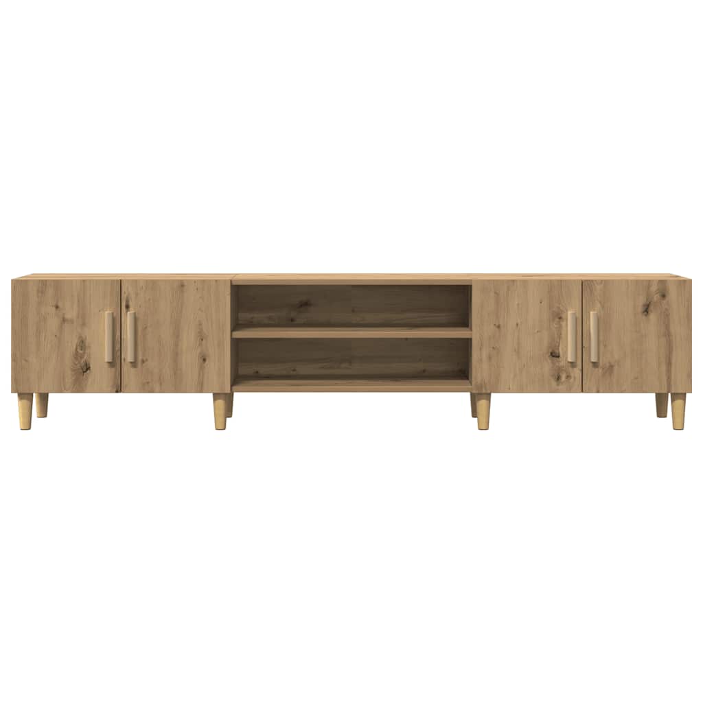TV Cabinet Artisan Oak 180x31.5x40 cm Engineered Wood