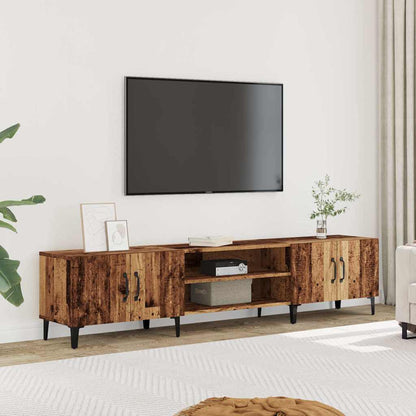 TV Cabinet Old Wood 180x31,5x40 cm Engineered Wood