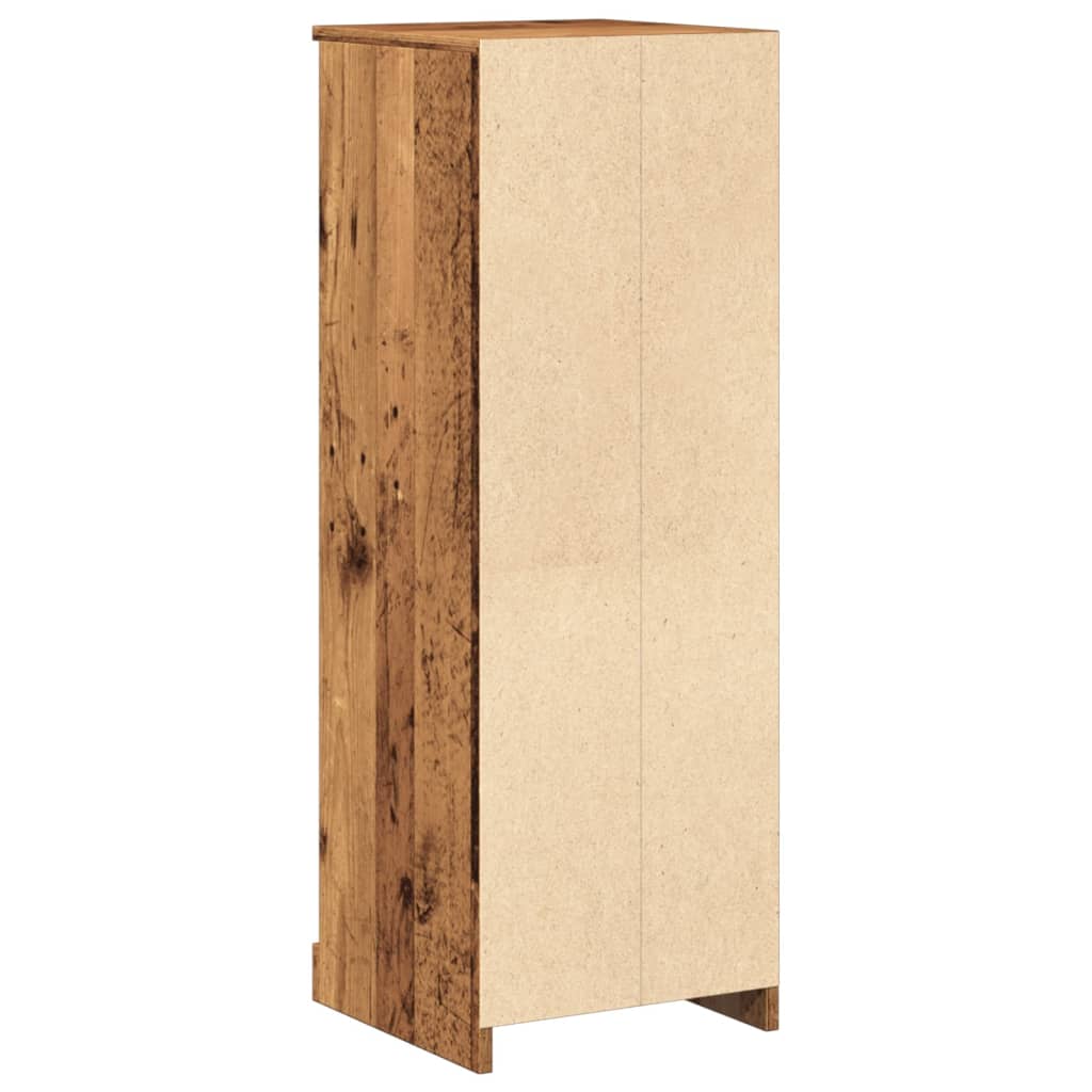 Highboard Old Wood 36x35.5x103.5 cm Engineered Wood