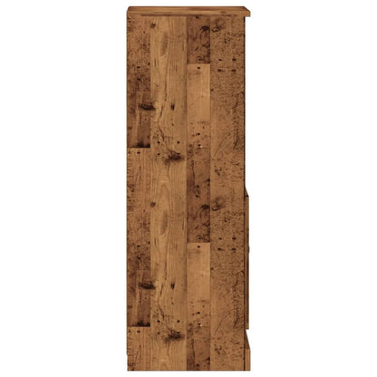 Highboard Old Wood 36x35.5x103.5 cm Engineered Wood