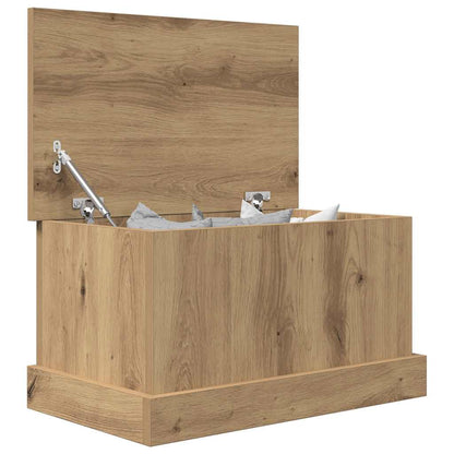 Storage Box Artisan Oak 30x50x28 cm Engineered Wood