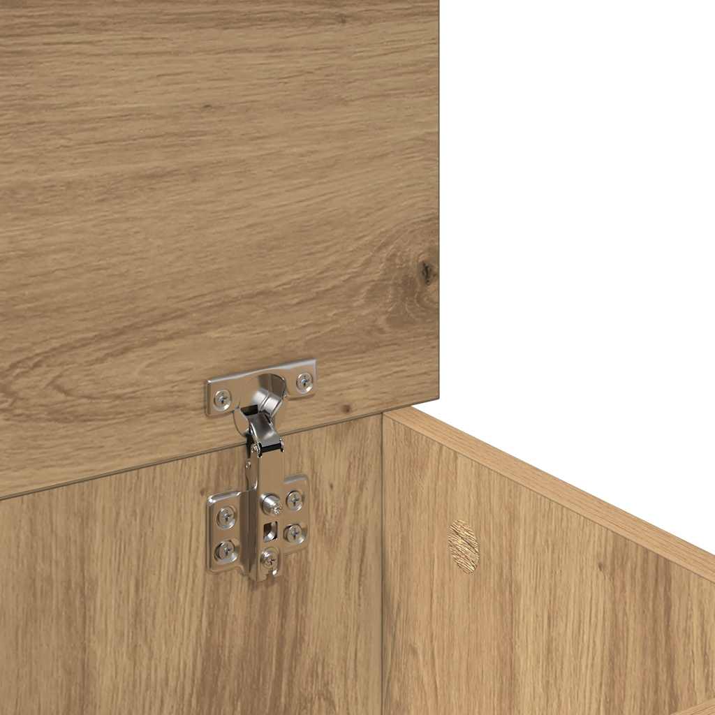 Storage Box Artisan Oak 70x40x38 cm Engineered Wood