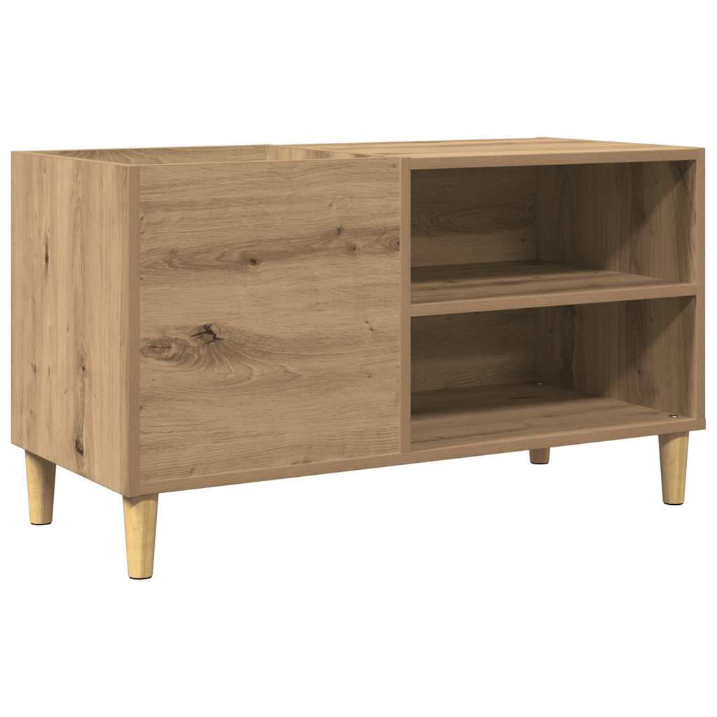 Record Cabinet Artisan Oak 84.5x38x48 cm Engineered Wood