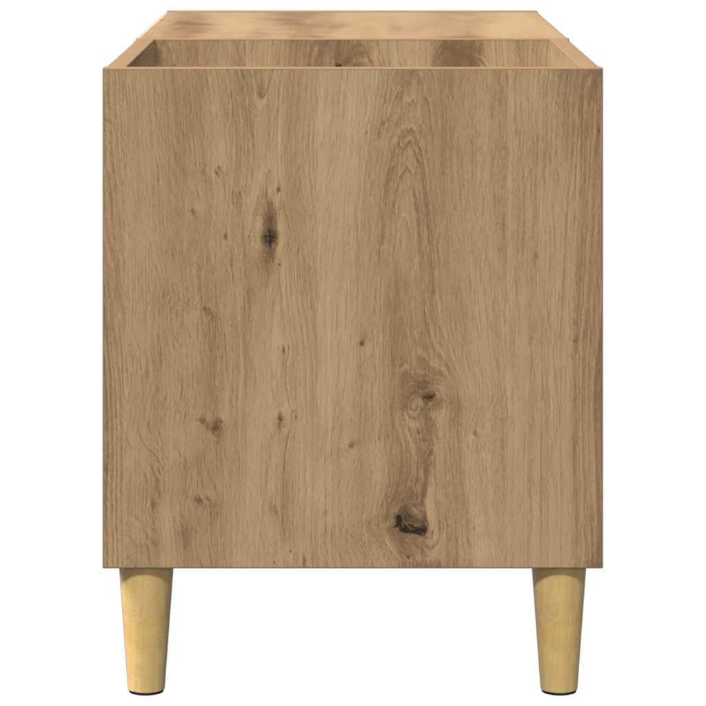 Record Cabinet Artisan Oak 84.5x38x48 cm Engineered Wood